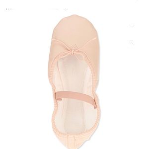 Danskin Now girls pink‎ faux leather Soft Comfortable Durable ballet Dance shoes